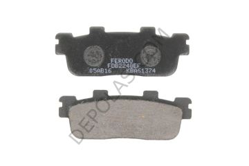 Ferodo Eco Friction Motosiklet Fren Balataları FDB2248EF