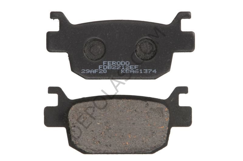 Ferodo Eco Friction Motosiklet Fren Balataları FDB2212EF