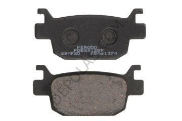 Ferodo Eco Friction Motosiklet Fren Balataları FDB2212EF