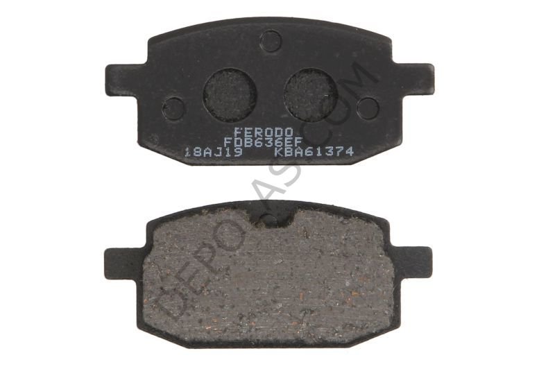Ferodo Eco Friction Motosiklet Fren Balataları FDB636EF