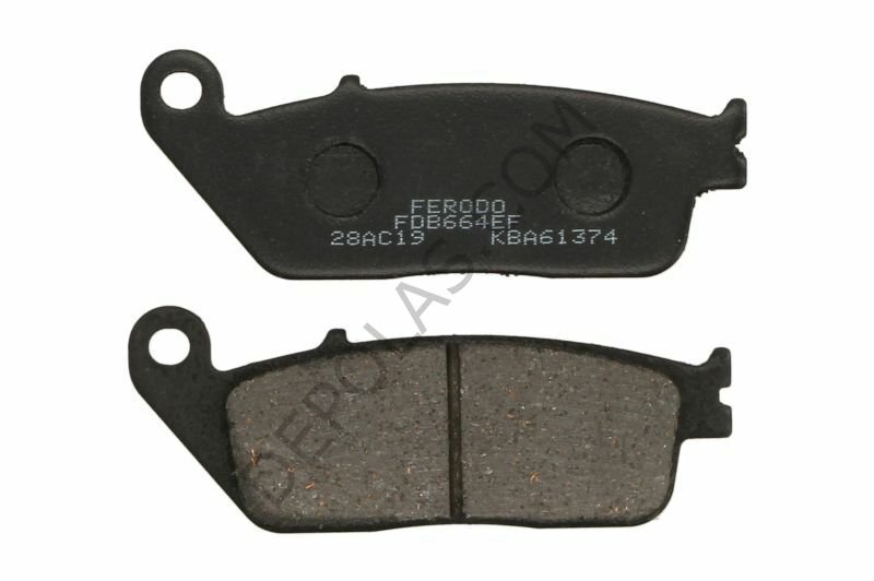 Ferodo Eco Friction Motosiklet Fren Balataları FDB664EF