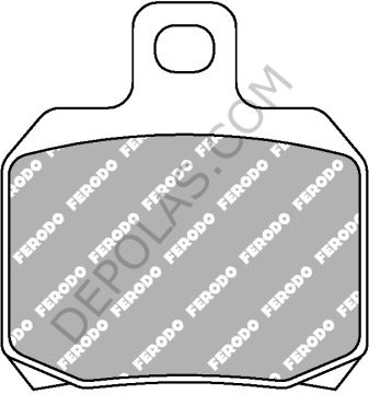 Ferodo Sinter Grip Motosiklet Fren Balataları FDB2074ST