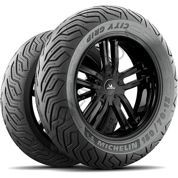 Michelin City Grip 2 Ön 100/80-10 53L Arka 120/70-10 54L Takım Motosiklet Lastikleri