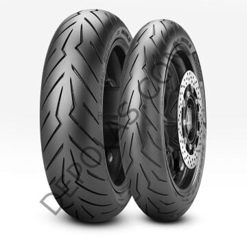 Pirelli Diablo Rosso Scooter Ön 120/70-13 | Arka 130/70-13 Takım Motosiklet Lastikleri