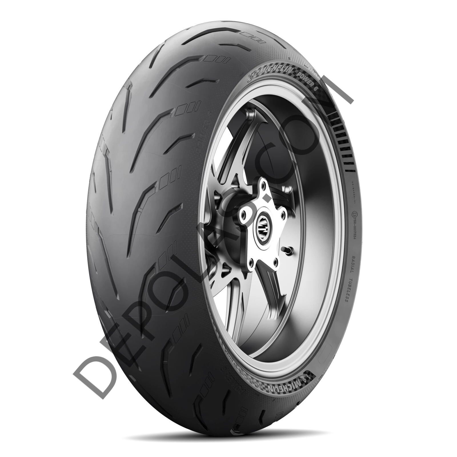 Michelin Power 6 240/45 ZR 17 82(W) TL Arka Motosiklet Lastiği