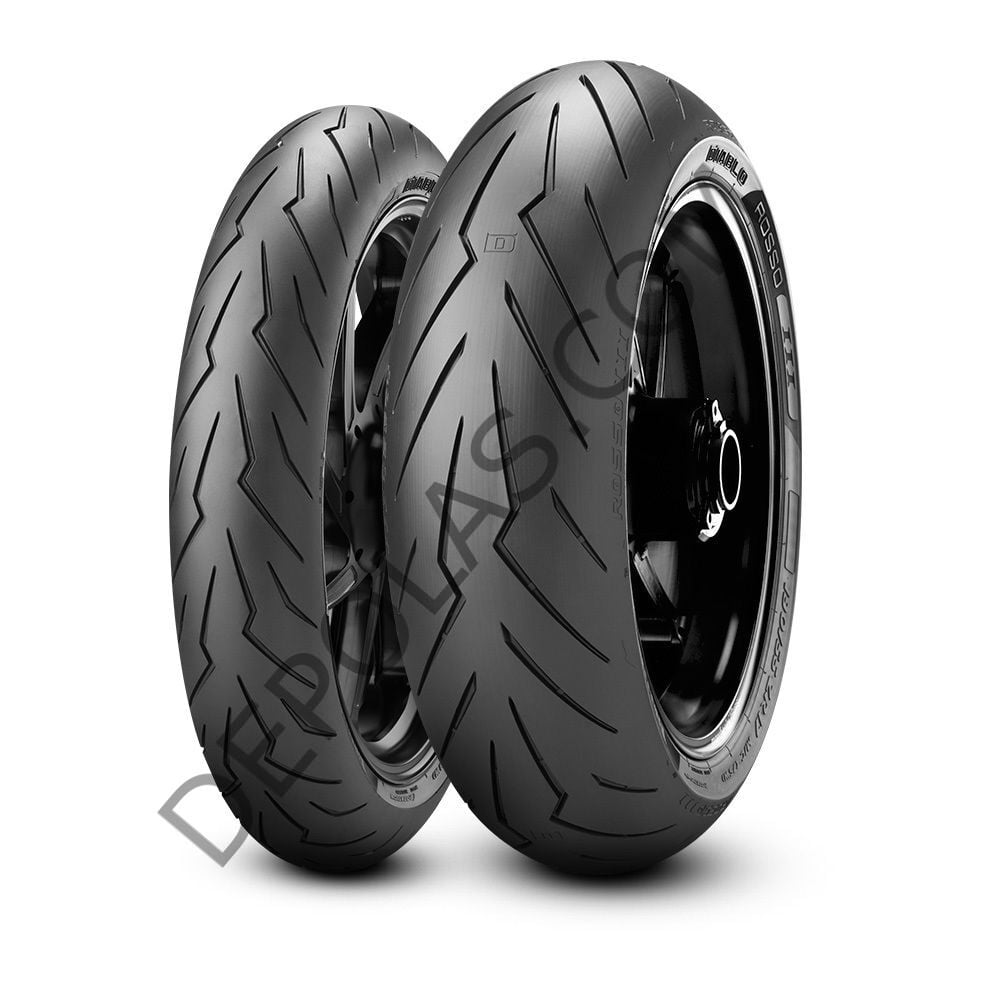Pirelli Diablo Rosso III Ön 110/70-17 | Arka 140/70-17 Takım Motosiklet Lastikleri