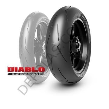Pirelli Diablo Supercorsa SP V4 190/55ZR17 (75W) Arka  Motosiklet Lastiği