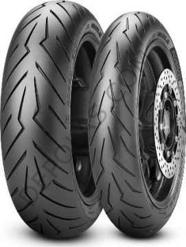 Pirelli Diablo Rosso Scooter Ön 120/70-15 | Arka 160/60-14 Takım Motosiklet Lastikleri