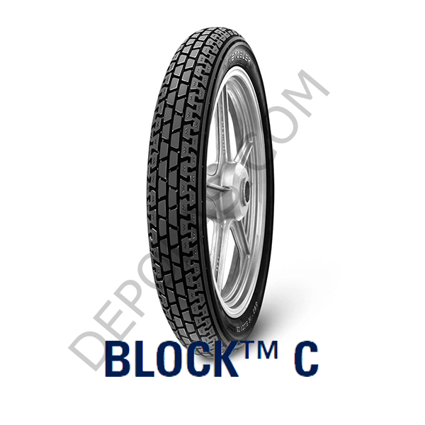 Metzeler Block C 3.25-18 TT 52S Ön/Arka Motosiklet Lastiği