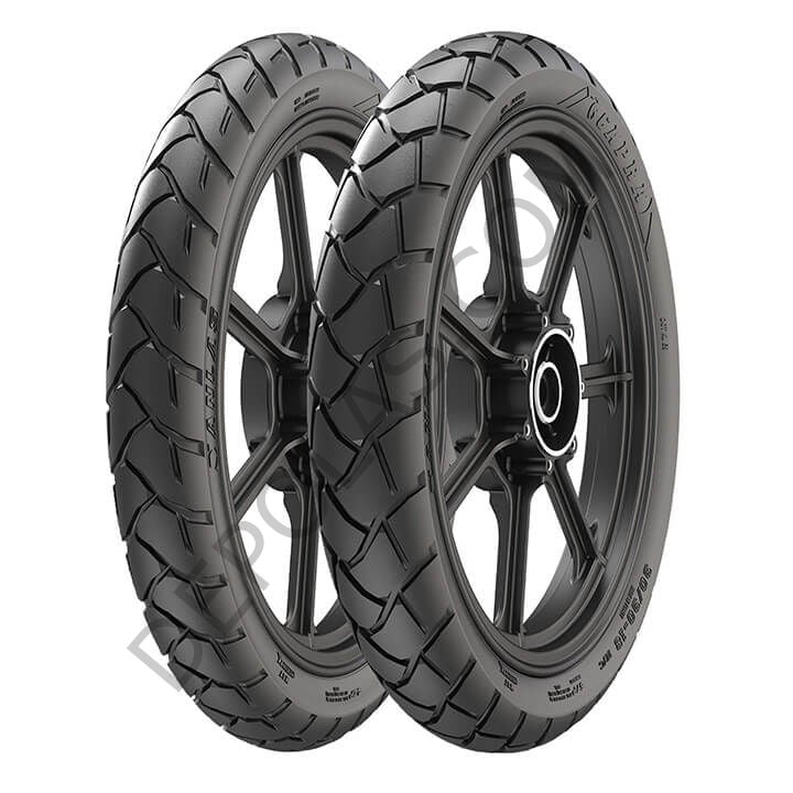 Anlas Capra Ön 90/90-18 | Arka 130/90-15 Takım Motosiklet Lastikleri
