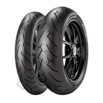 Pirelli Diablo Rosso II Ön 120/70-17 | Arka 160/60-17 Takım Motosiklet Lastikleri