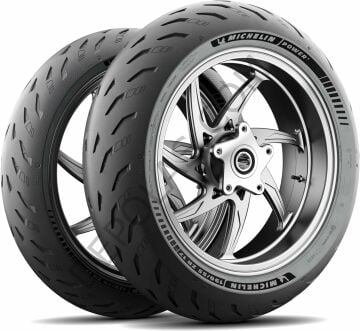 Michelin Power 5 Ön 120/70-17 | Arka 190/55-17 Takım Motosiklet Lastikleri