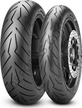 Pirelli Diablo Rosso Scooter Ön 120/70-14 | Arka 130/70-13 Takım Motosiklet Lastikleri